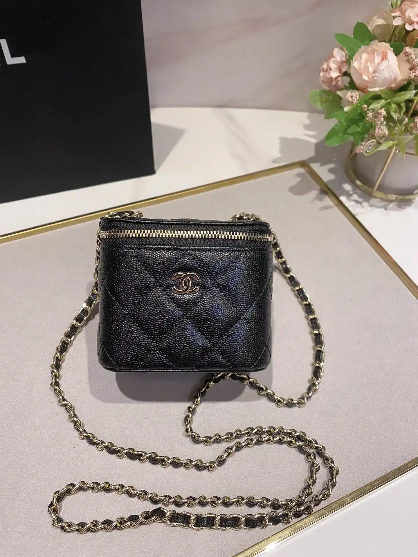 Chanel Lambskin Top Handle Bag product photo from LabelPicks