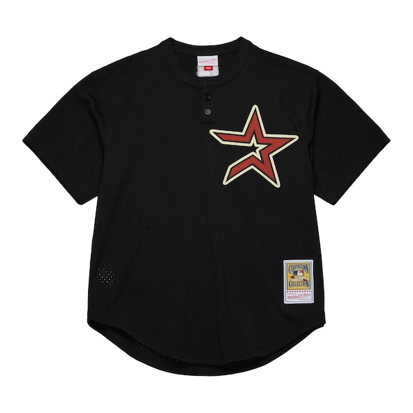 Craig Biggio Houston Astros Cooperstown Mesh Batting Practice Jersey - Black
