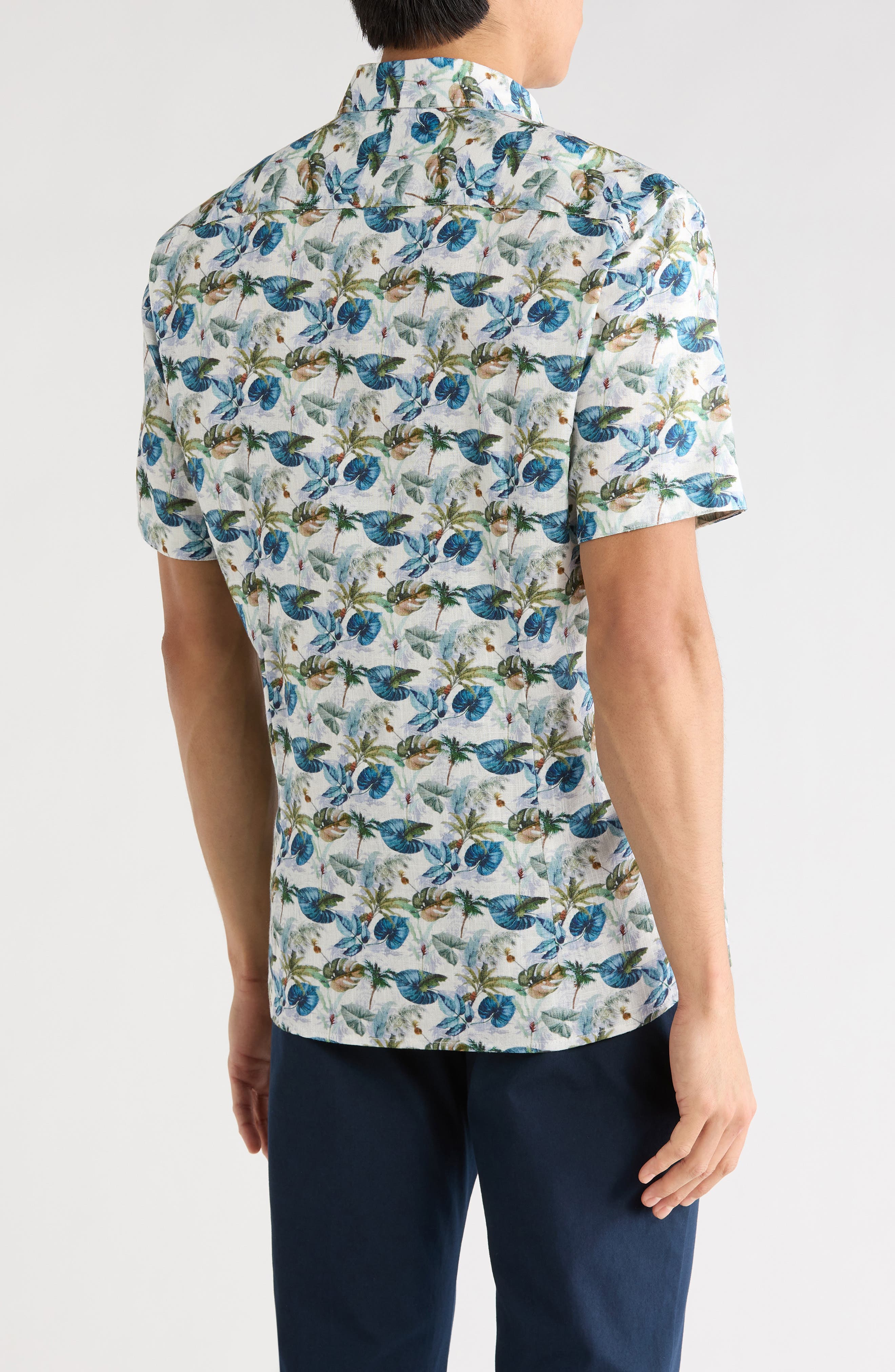 SOUL OF LONDON Short Sleeve Sport Shirt