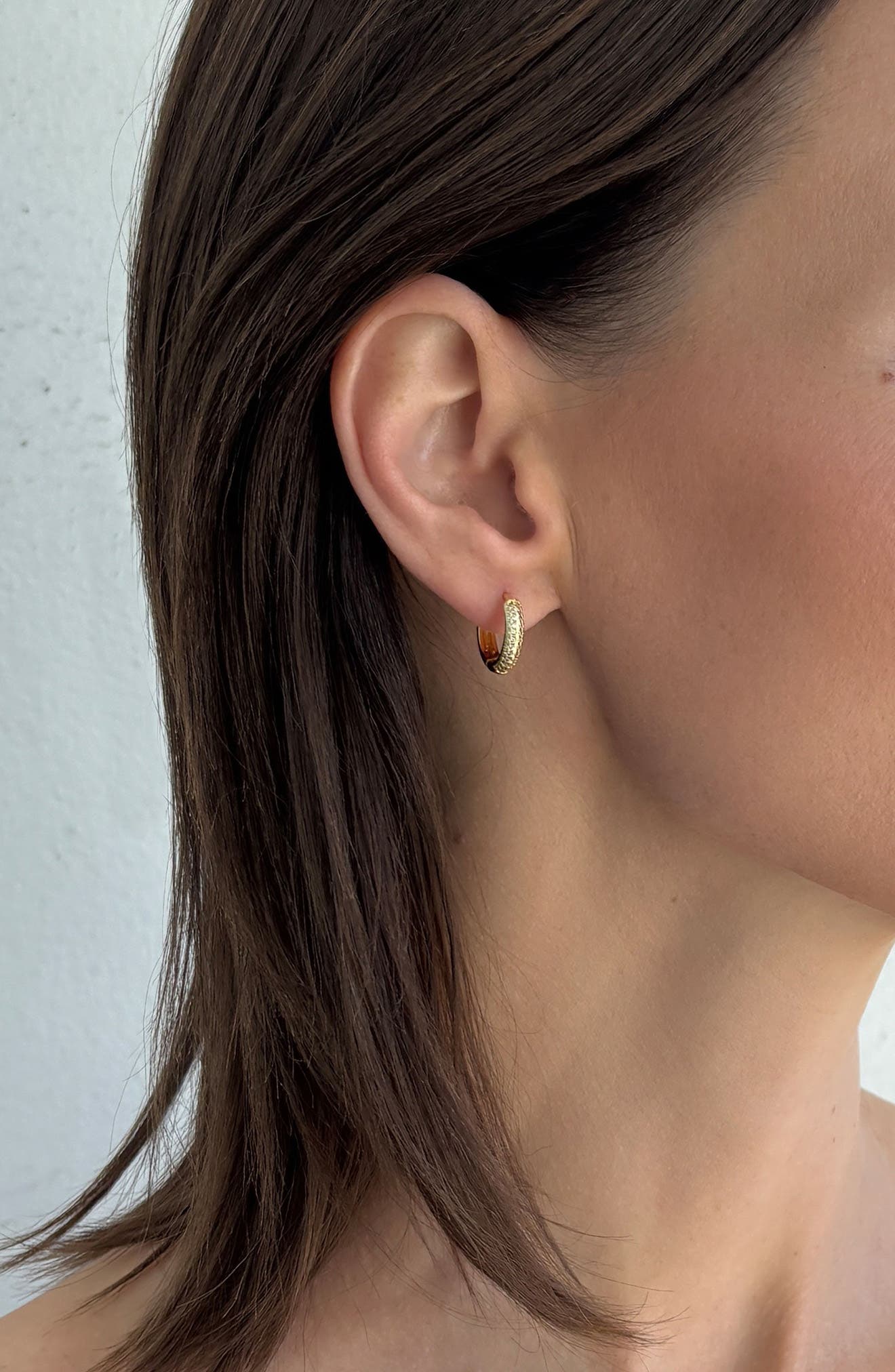 Adornia 2-Pack Assorted Hoop Earrings