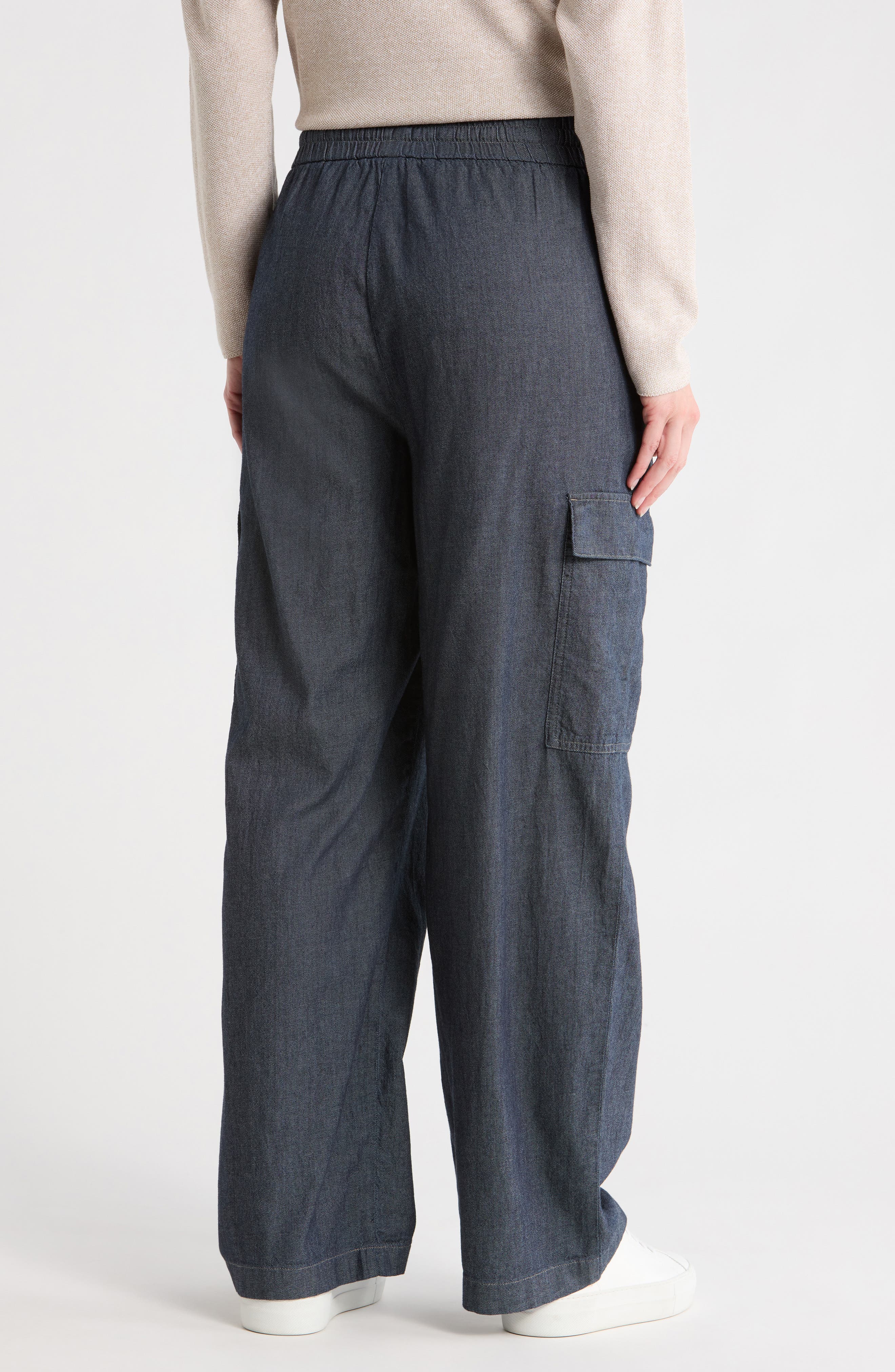 Eileen Fisher Organic Cotton Cargo Pants
