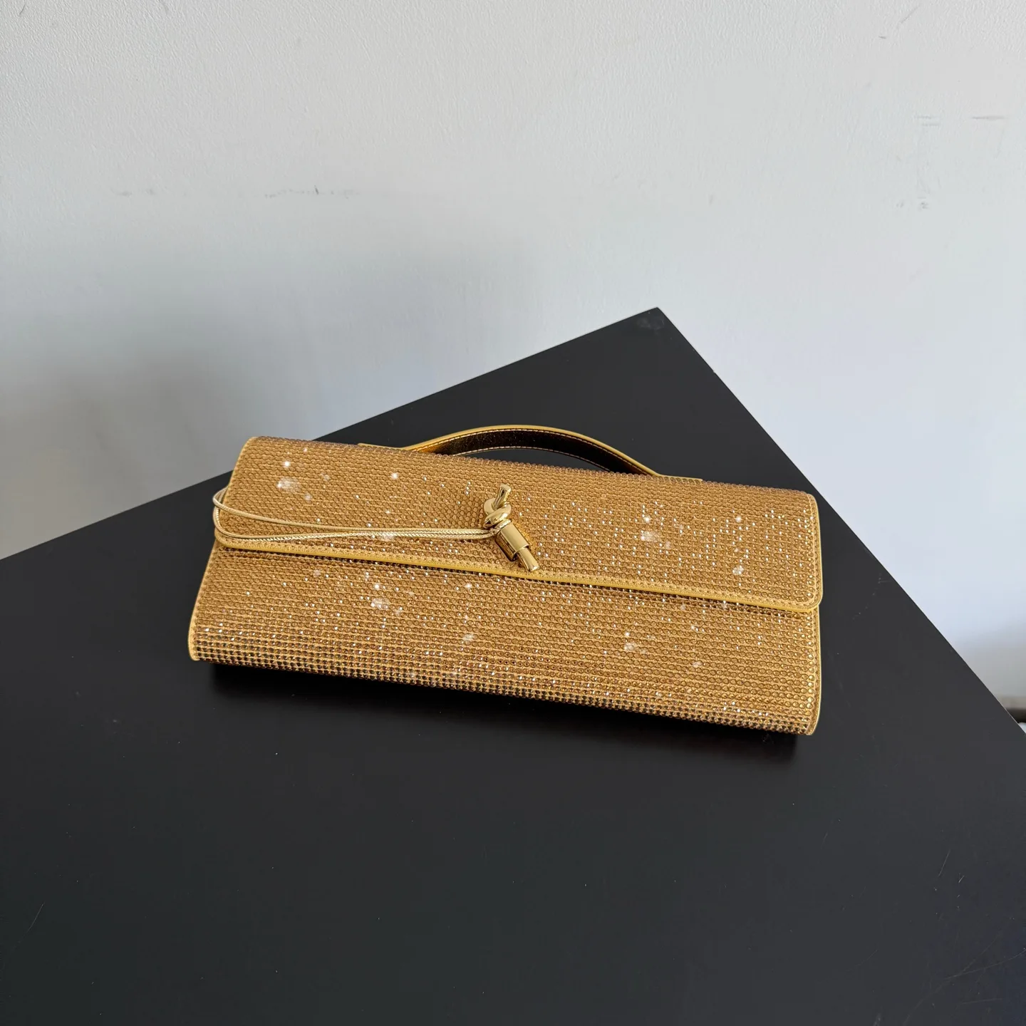 Bottega Veneta Andiamo Lambskin Clutch product photo from LabelPicks