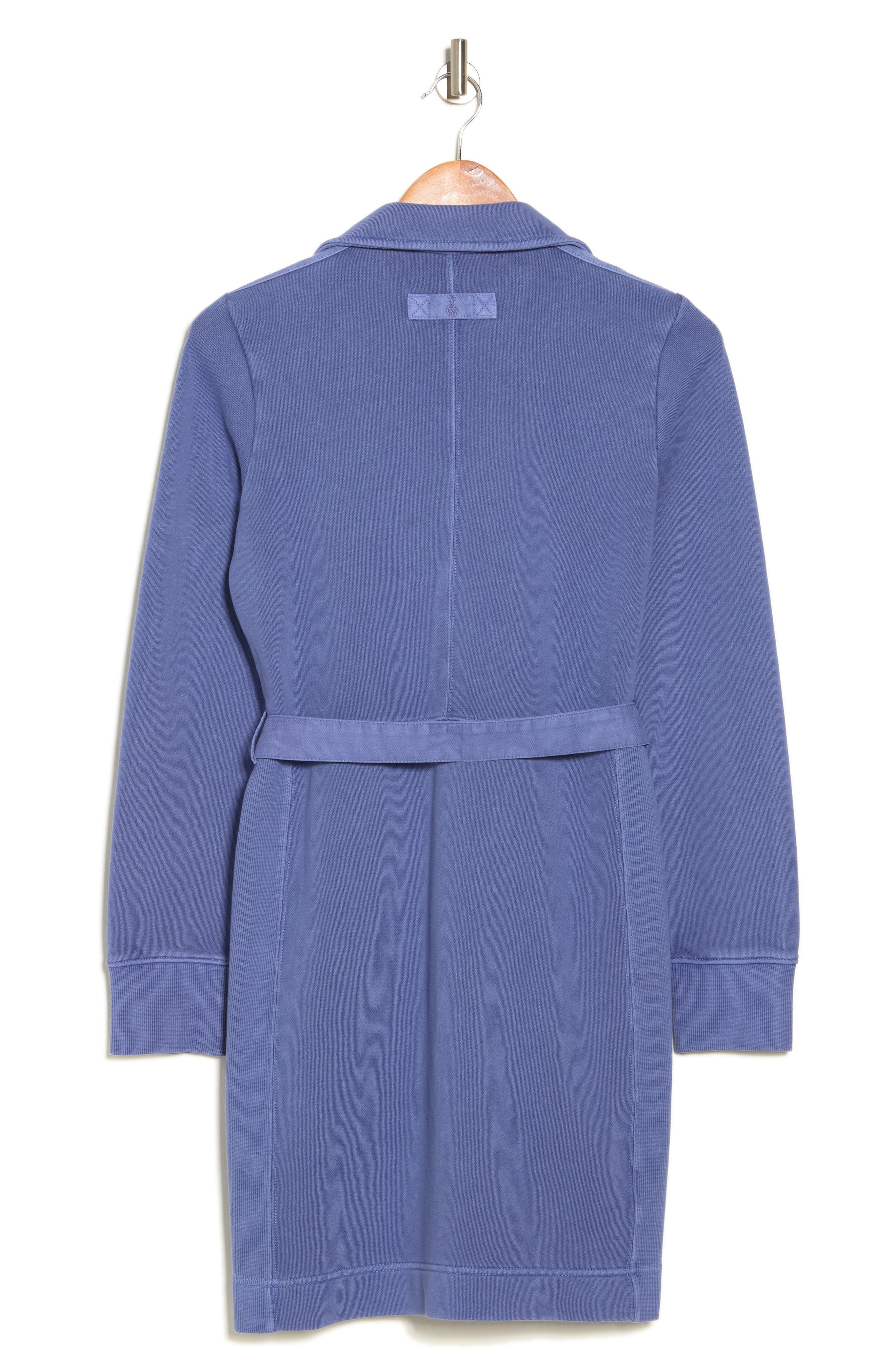 Tommy Bahama Sunray Cove Long Sleeve Tie Waist Cotton Minidress
