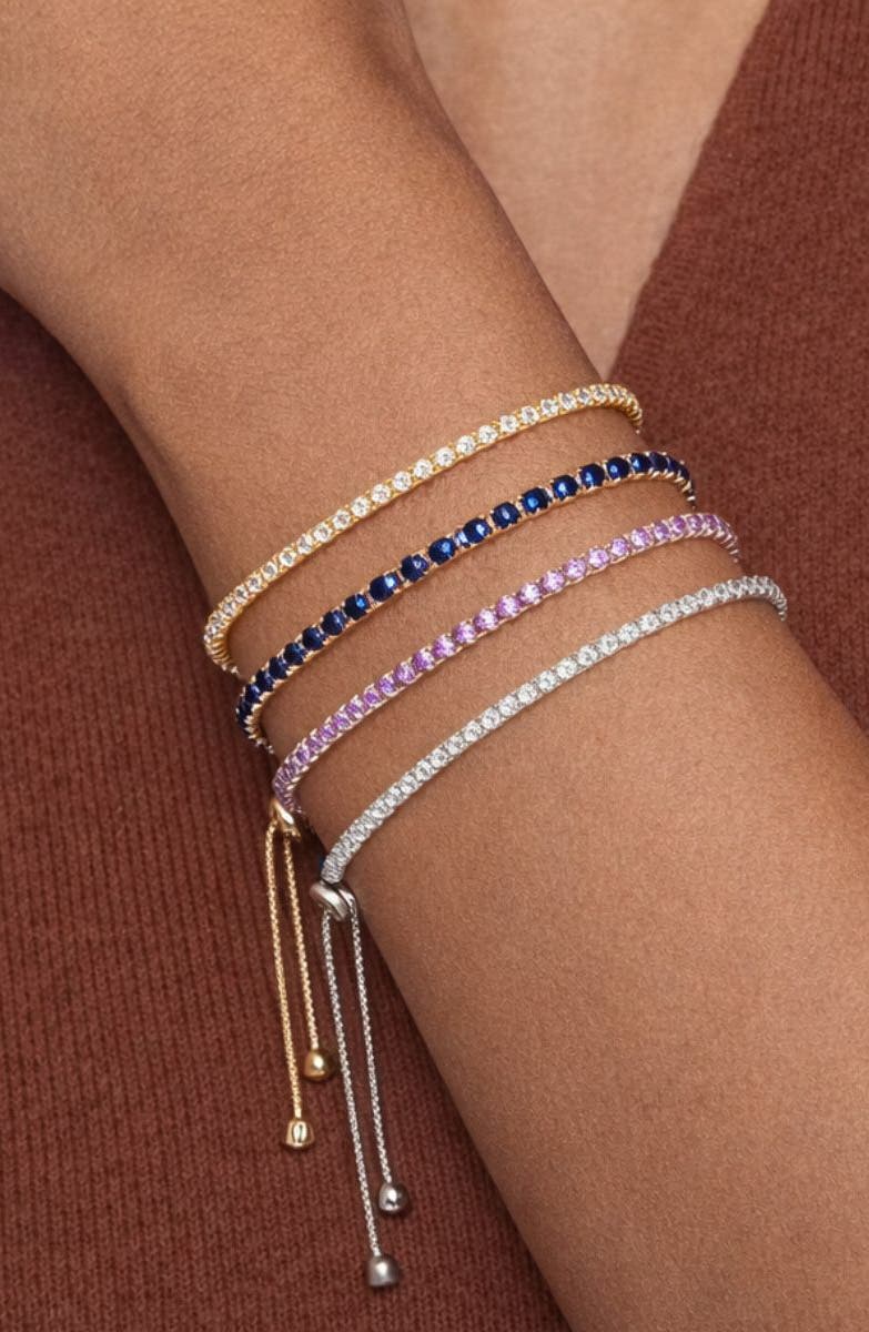 REBL Crystal Slider Bracelet