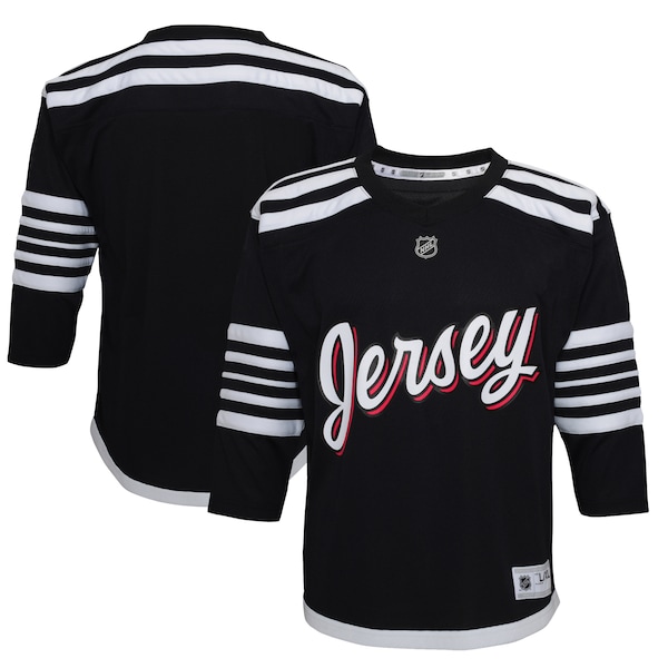 New Jersey Devils Youth 2021/22 Alternate Replica Jersey - Black
