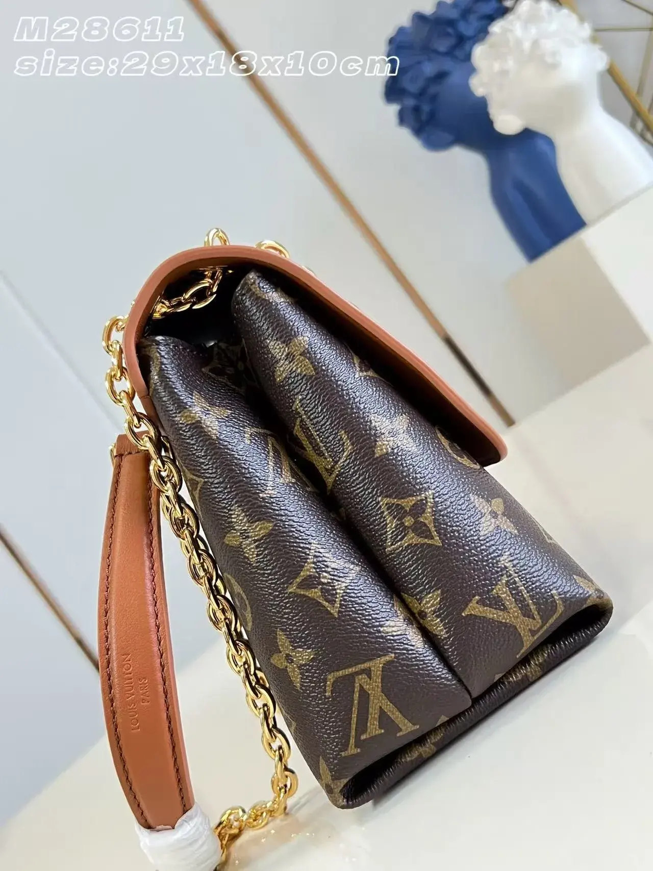 Louis Vuitton Gold Madeleine Canvas and Leather Shoulder Bag product photo from LabelPicks