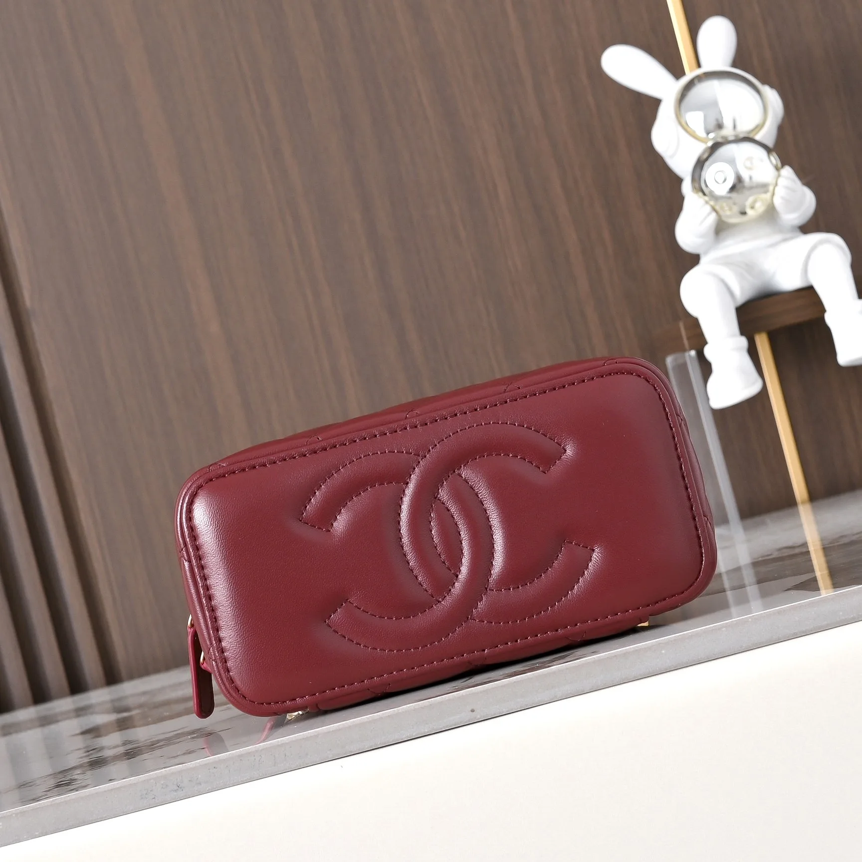 Chanel Burgundy Top Handle Bag product photo from LabelPicks