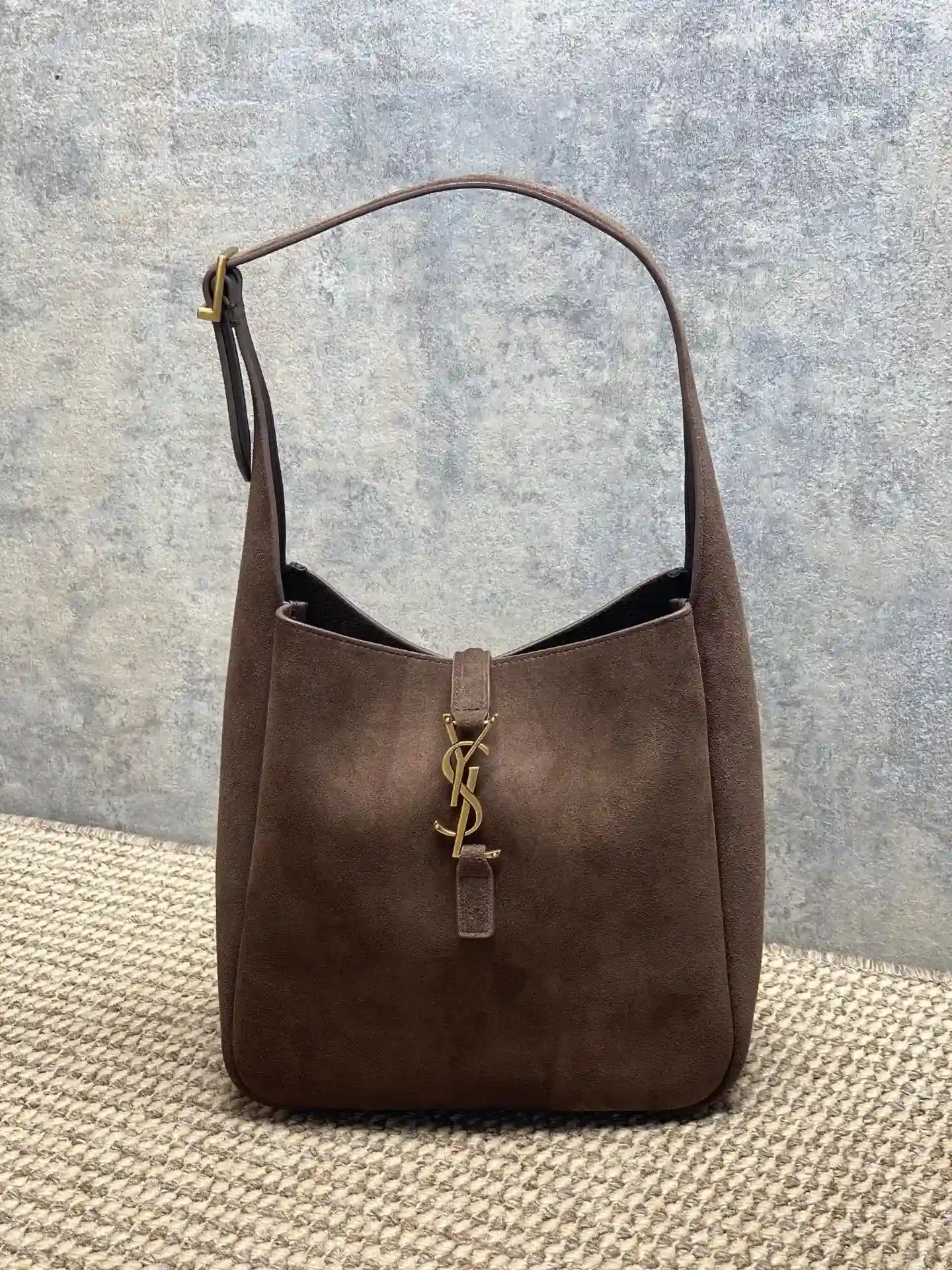 Saint Laurent Suede Leather Hobo Bag product photo from LabelPicks