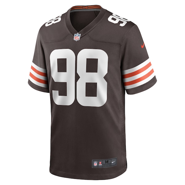 Trysten Hill Cleveland Browns Nike Game Jersey - Brown