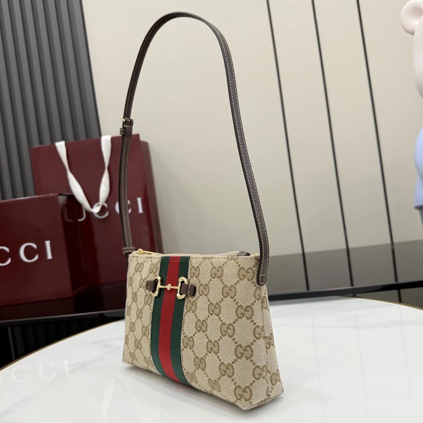 Gucci Brown Generation Quilted Leather Shoulder Bag product photo from LabelPicks