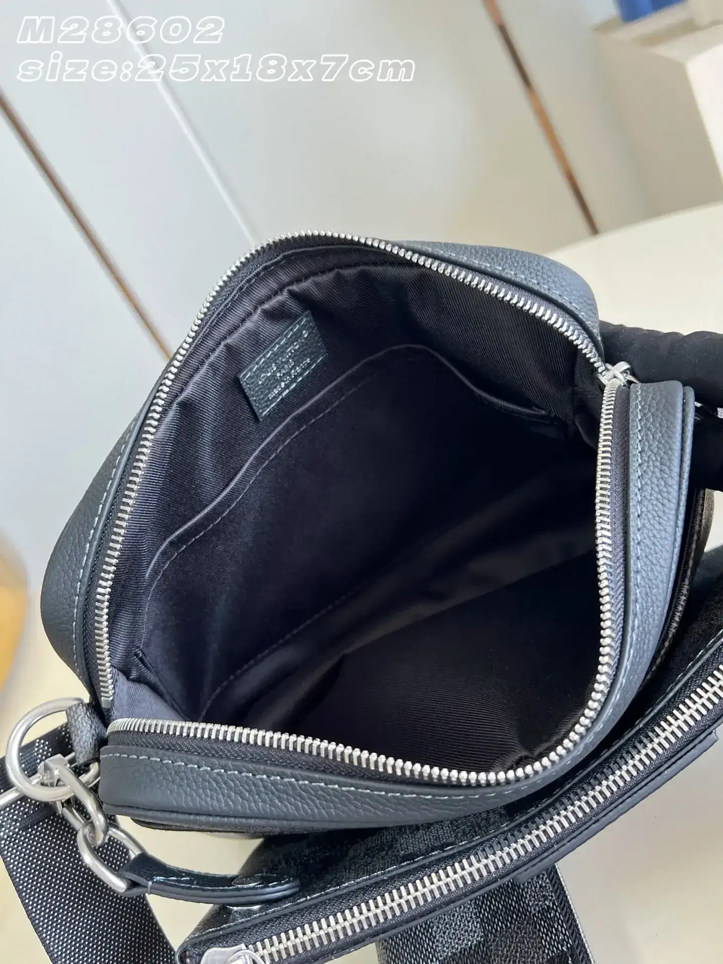 Louis Vuitton Grey Damier Canvas Crossbody Bag product photo from LabelPicks