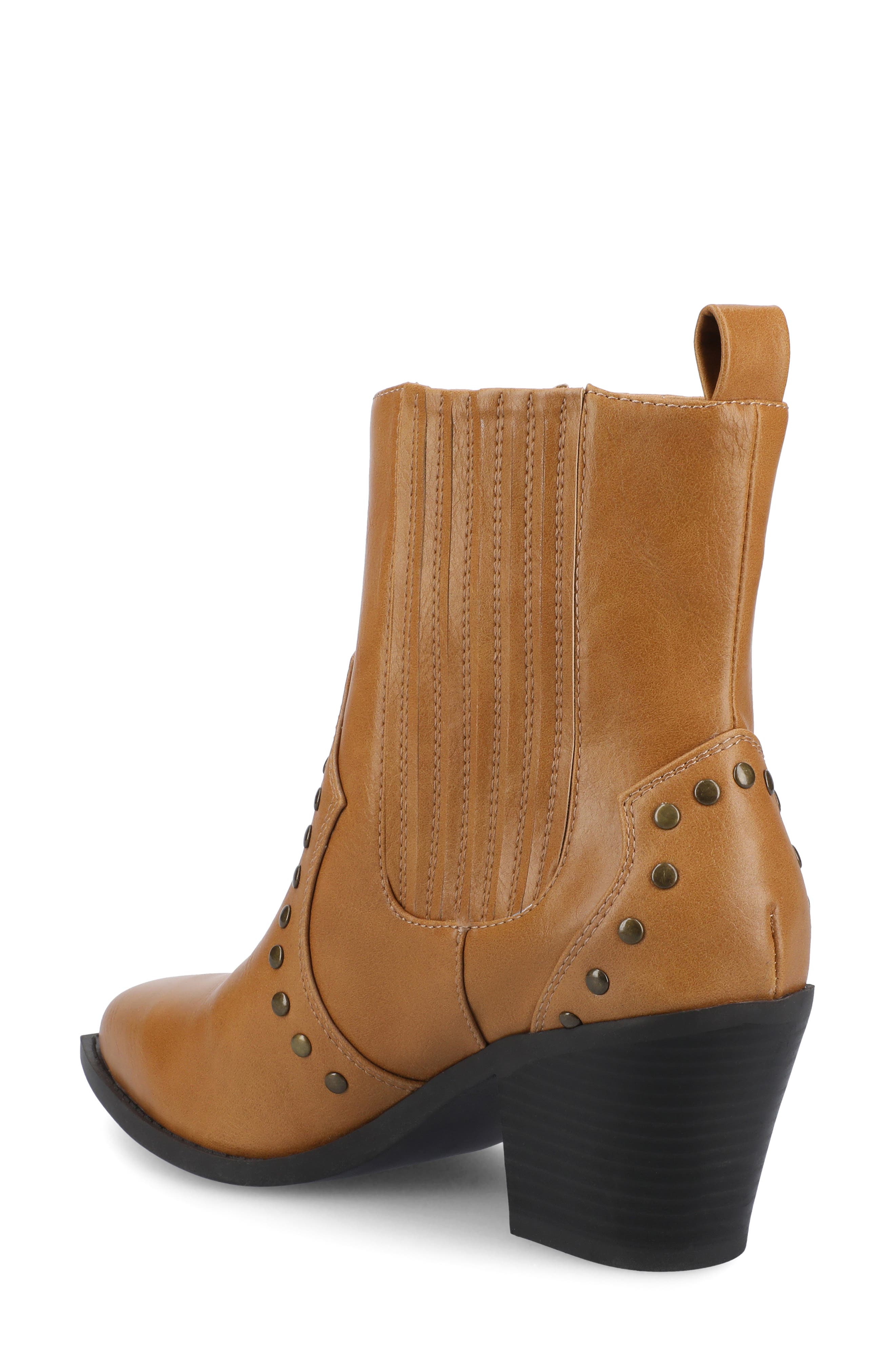 Journee Collection Braylee Western Chelsea Boot