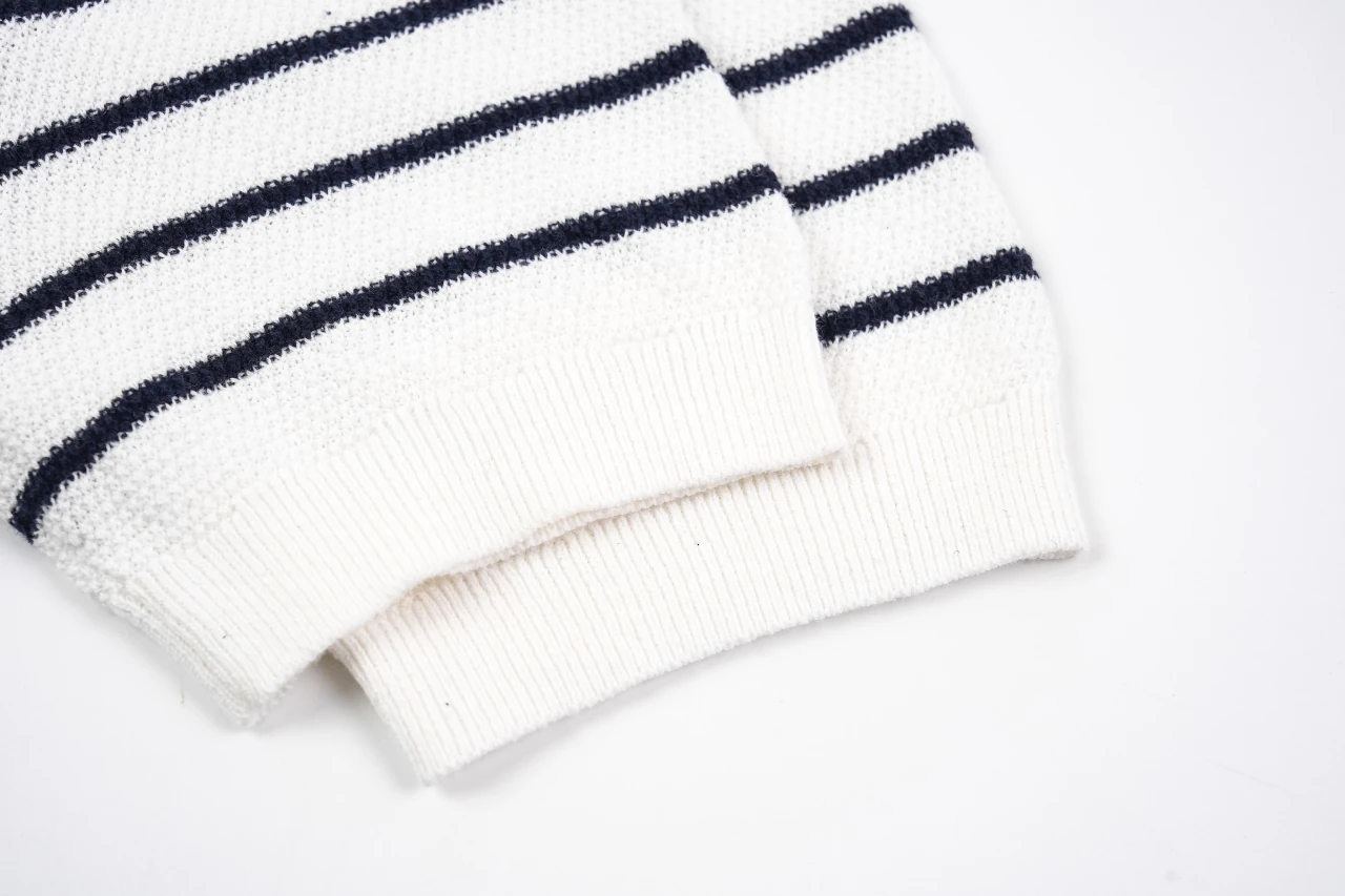Ralph Lauren White Stripe Pony Embroidered Linen Polo Shirt product photo from LabelPicks
