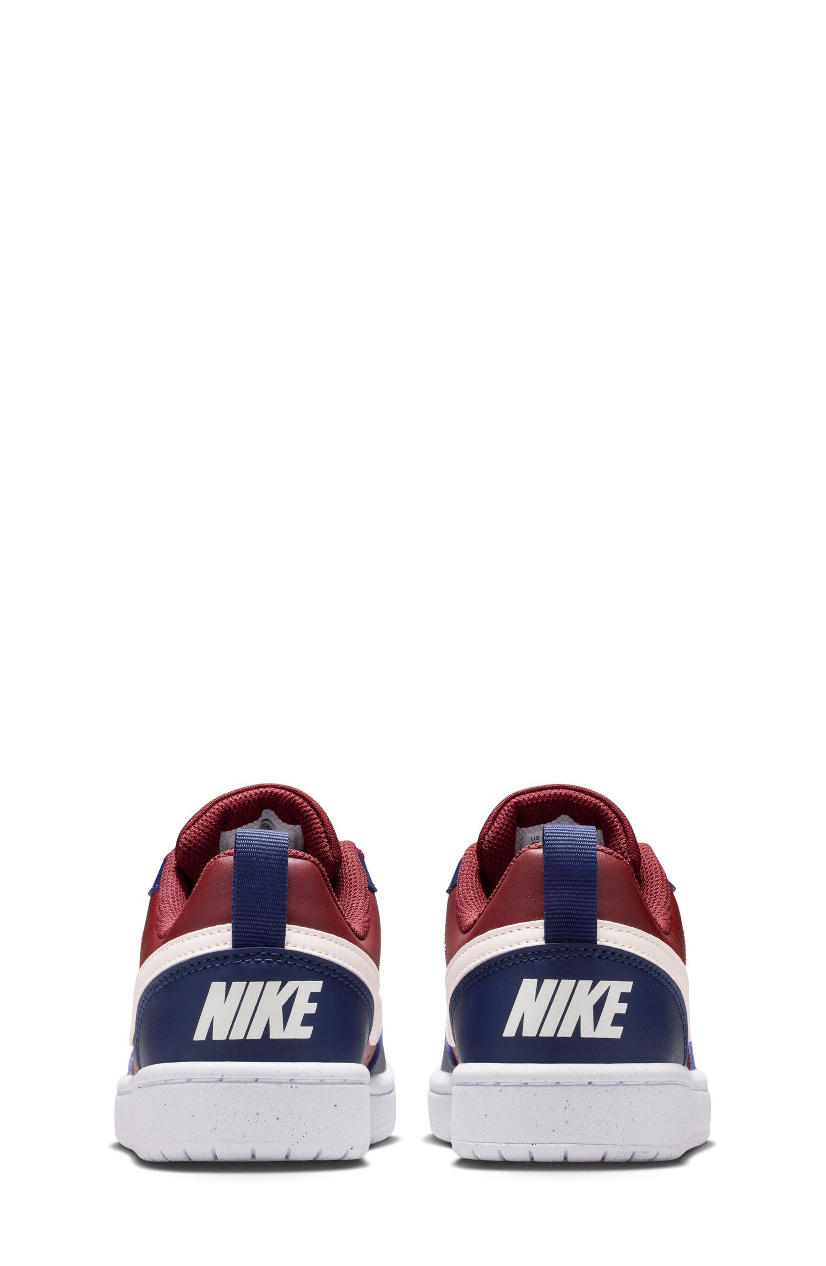 Nike Kids' Court Borough Low Top Sneaker