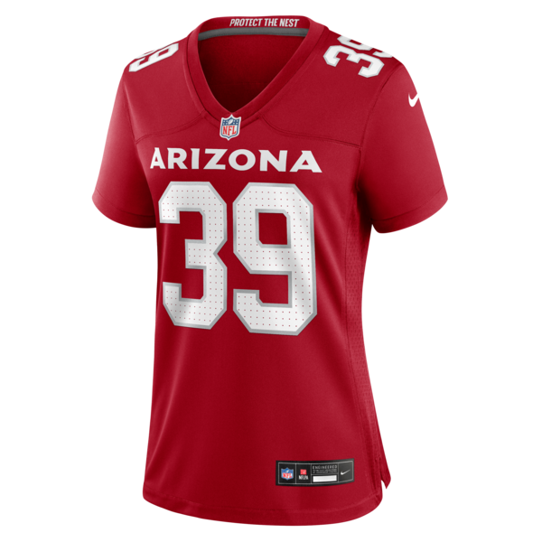 Patrick McMorris Arizona Cardinals Nike Women's Team Game Jersey -  Cardinal
