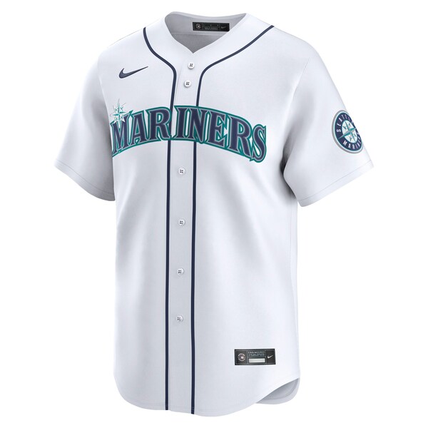 Logan Gilbert Seattle Mariners Nike Alternate Limited Player Jersey - White