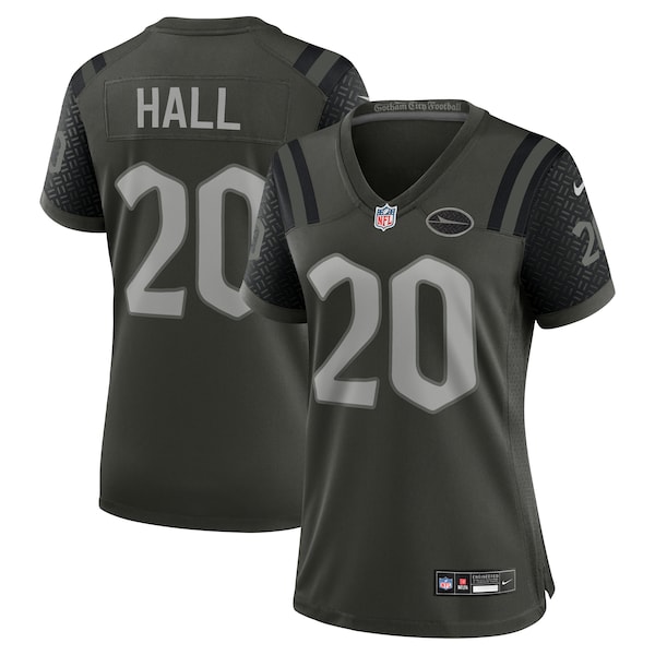 Breece Hall New York Jets Nike Women's 2025 Rivalries Collection Game Jersey - Gotham Green