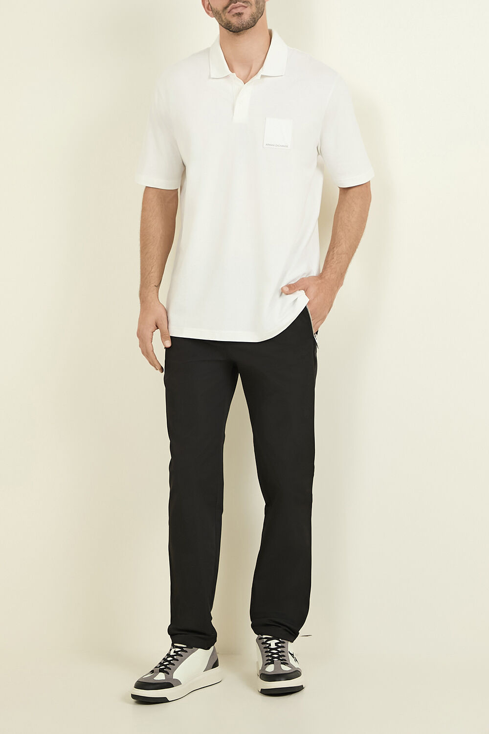 ARMANI EXCHANGE חולצת פולו