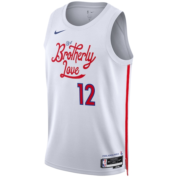 Tobias Harris Philadelphia 76ers Nike Unisex 2022/23 Swingman Jersey - City Edition - White