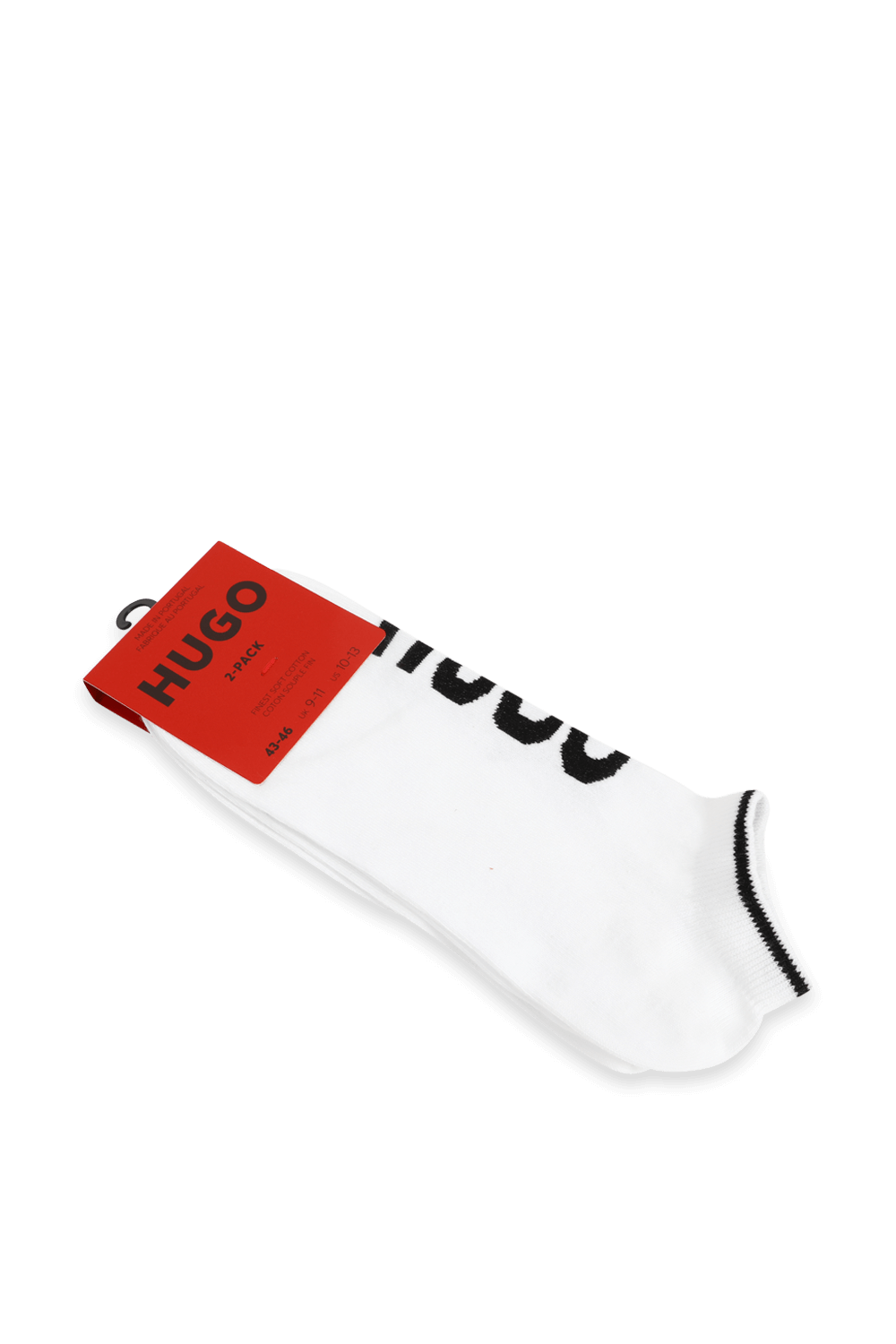HUGO מארז שני זוגות גרבי חצי