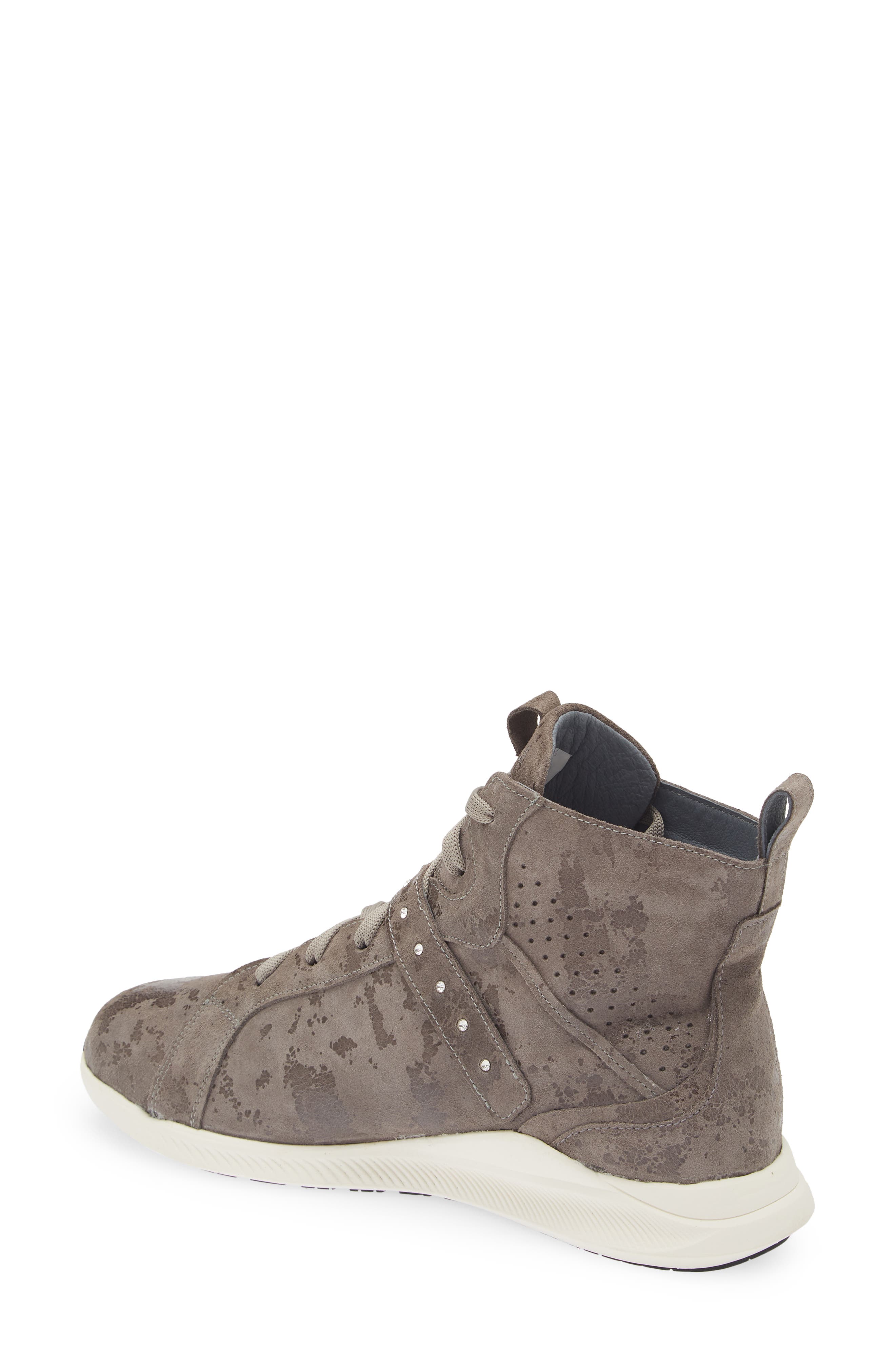 Naot Oxygen Crystal Strap High Top Sneaker