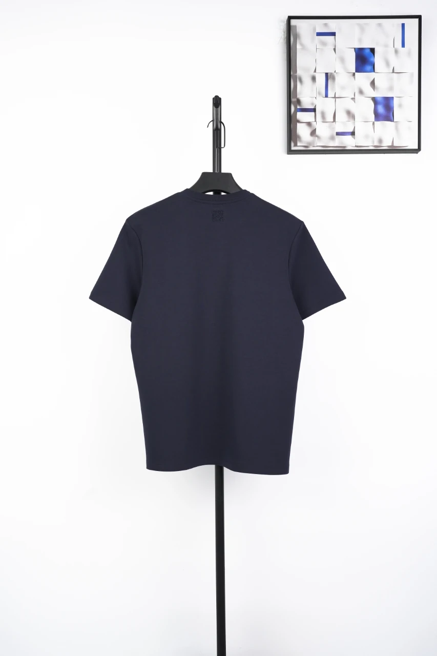 LOEWE Navy Banana Illustration T-Shirt product photo from LabelPicks