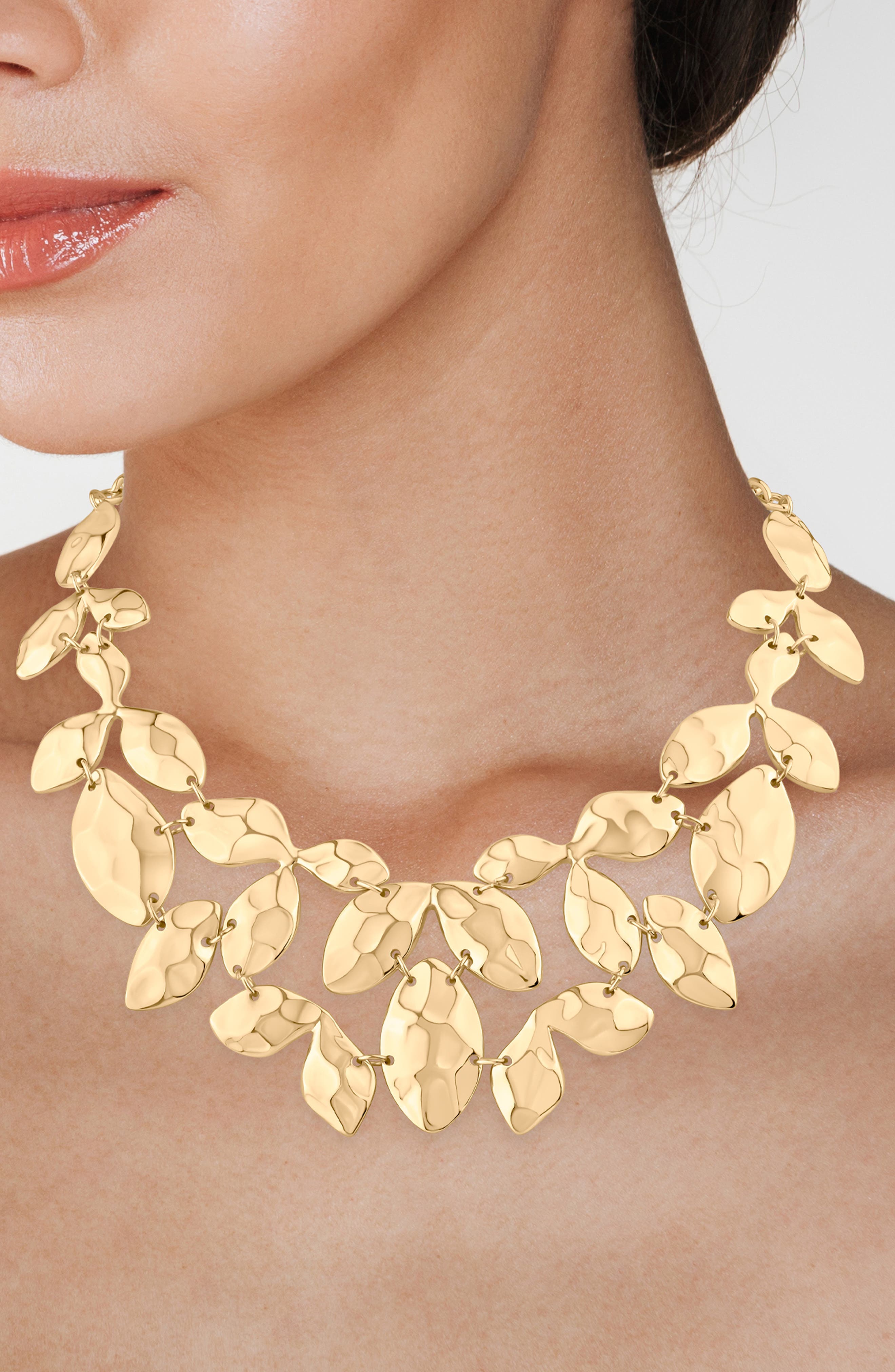 JARDIN Organic Shapes Bib Necklace (Nordstrom Exclusive)
