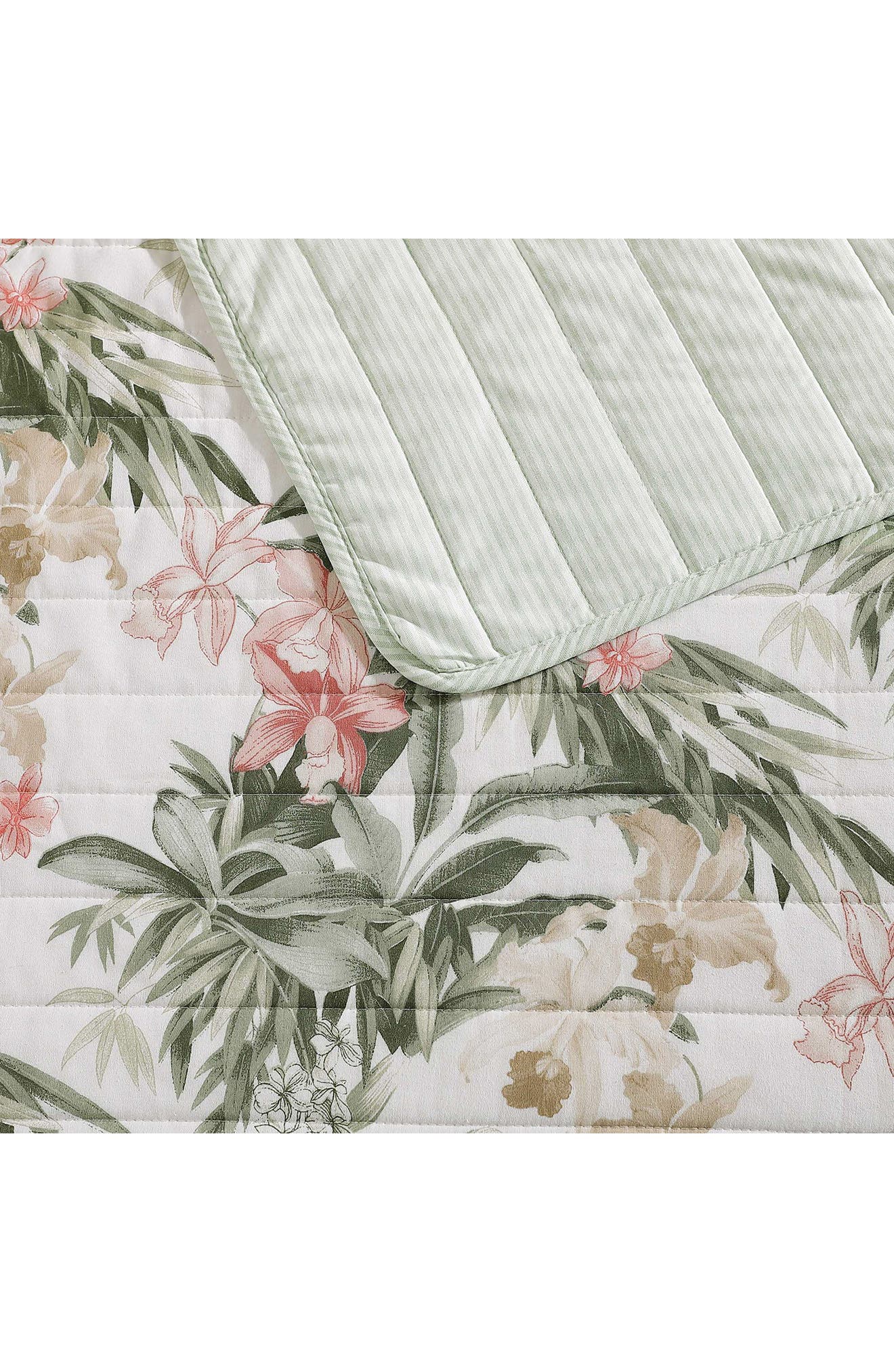 Tommy Bahama Island Orchid Quilt & Sham Set