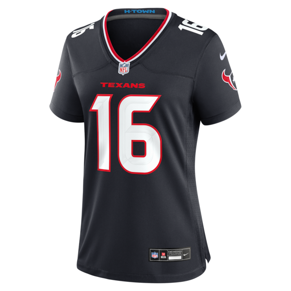 Quintez Cephus Houston Texans Nike Women's Team Game Jersey -  Navy