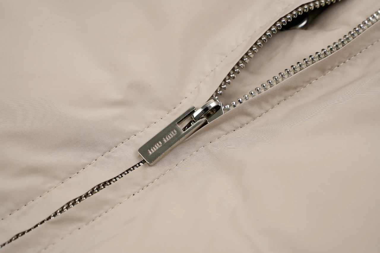 Miu Miu Navy Logo Reversible Down Jacket product photo from LabelPicks