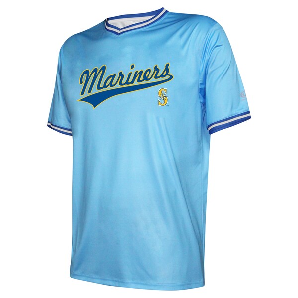Seattle Mariners Stitches Cooperstown Collection Team Jersey - Light Blue