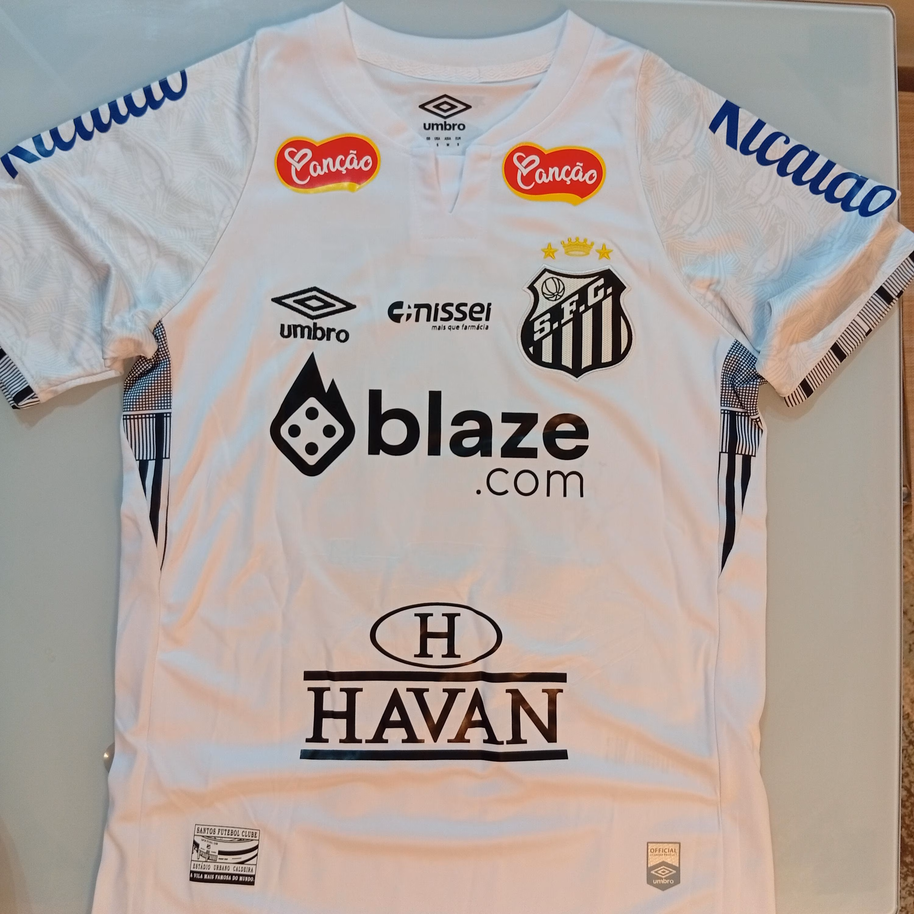 Neymar Jr. Signed Autographed Santos FC Jersey with COA
