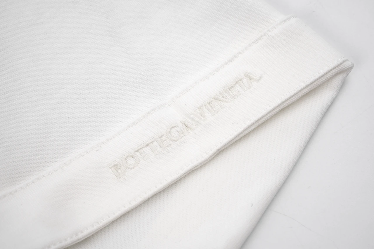 Bottega Veneta White Slogan Print T-Shirt product photo from LabelPicks