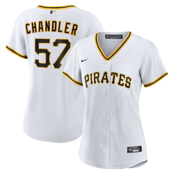 Bubba Chandler Pittsburgh Pirates Nike Women's Home Replica Jersey - White