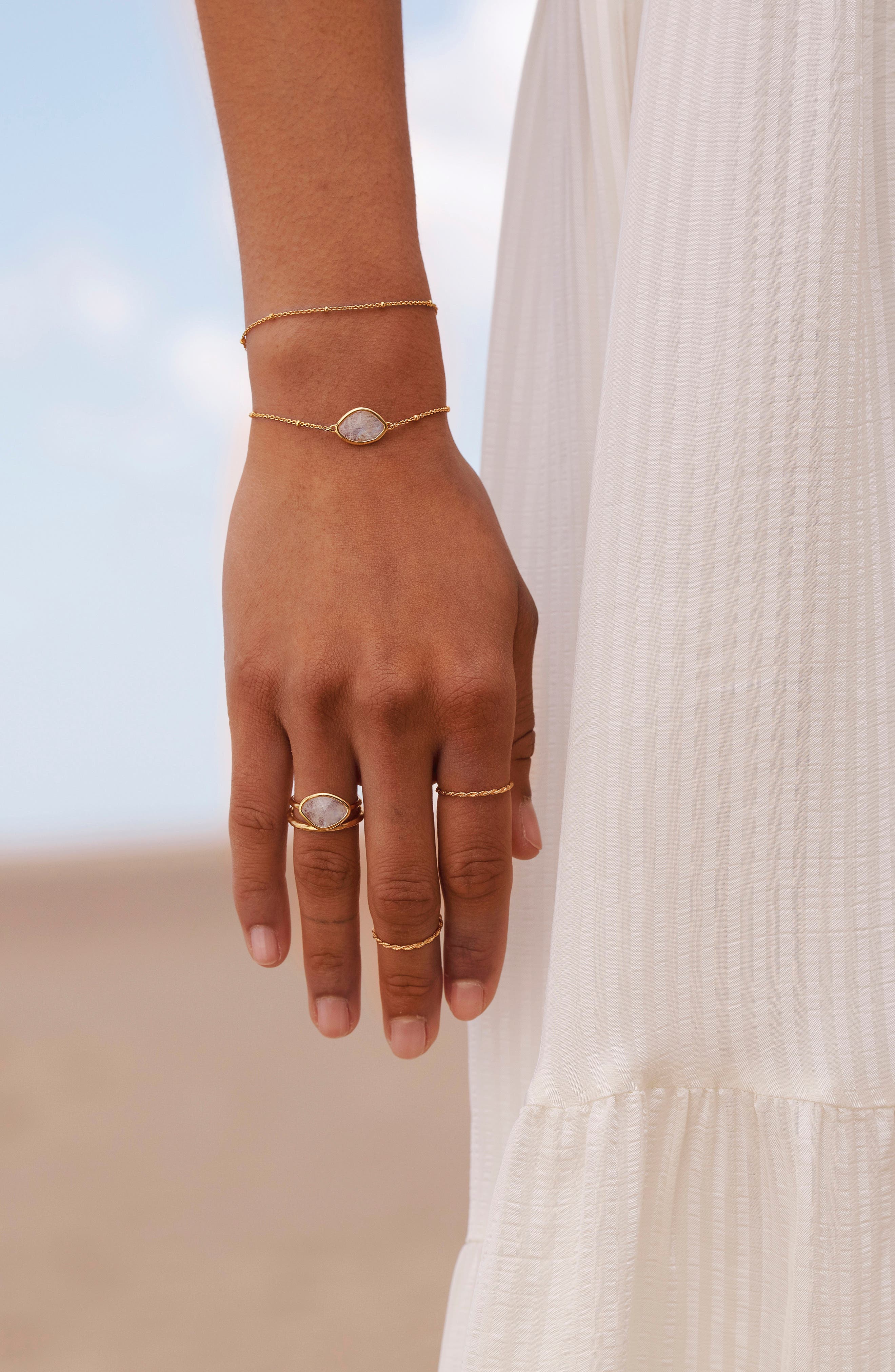 Monica Vinader Petal Ring
