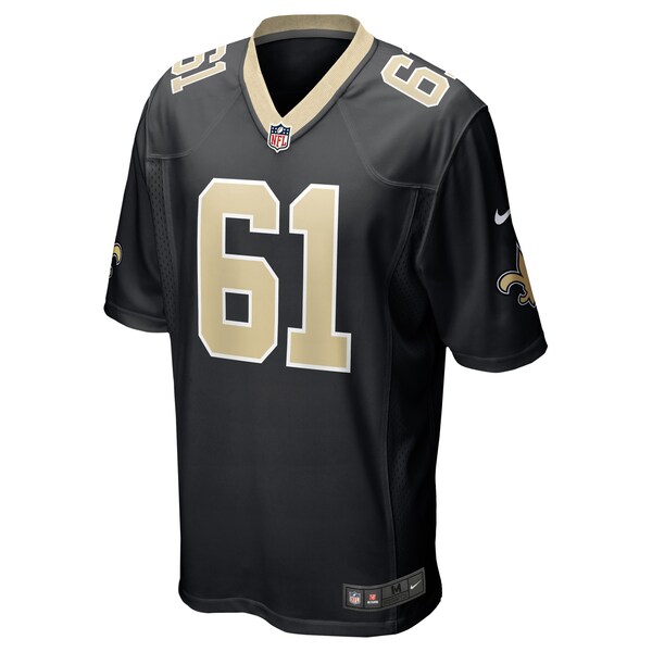 Drew Desjarlais New Orleans Saints Nike Game Player Jersey - Black