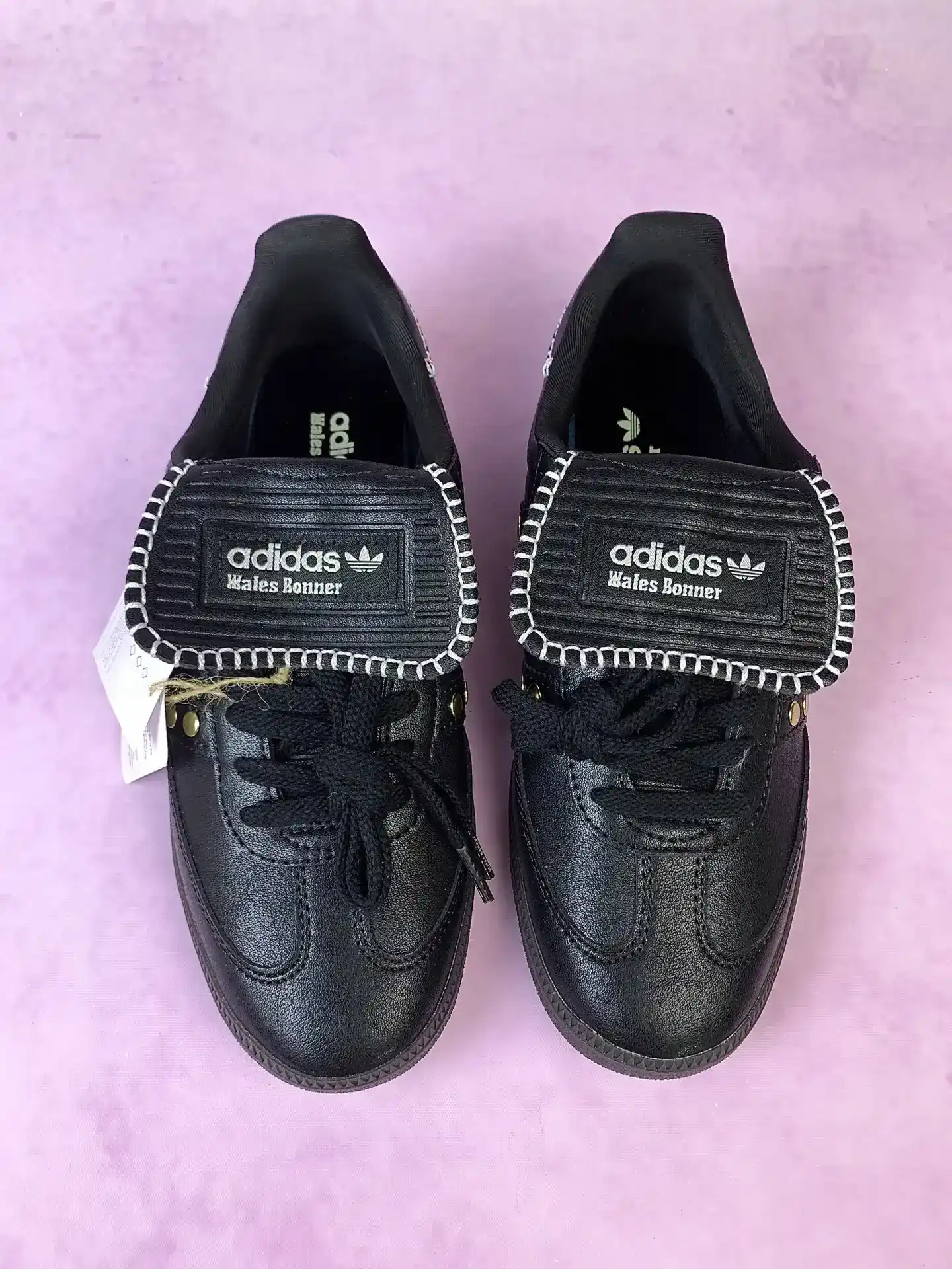 Wales Bonner x adidas Samba “Studded Pack - Black” Shoes product photo from LabelPicks
