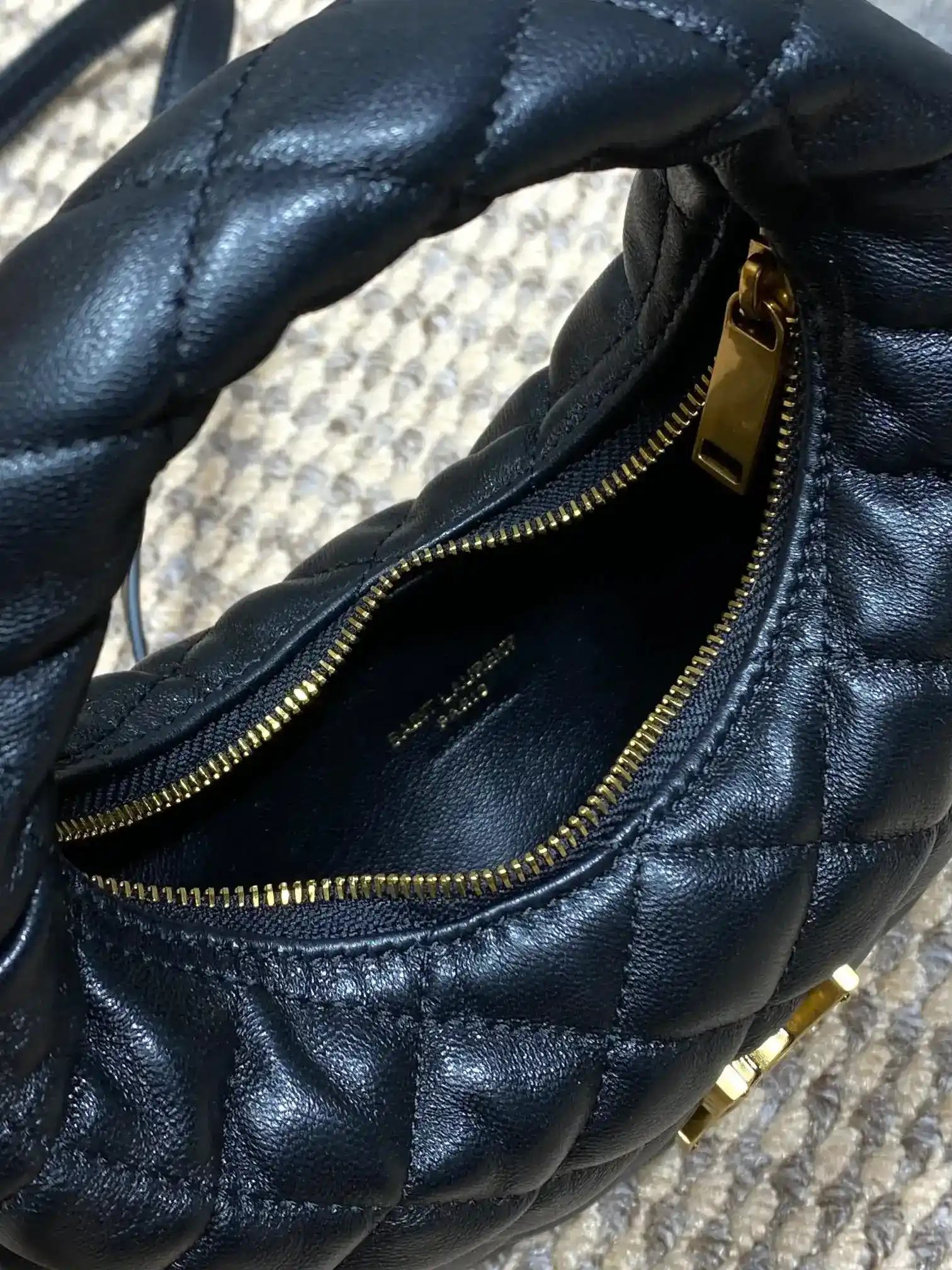 Saint Laurent Quilted Leather Hobo Bag product photo from LabelPicks