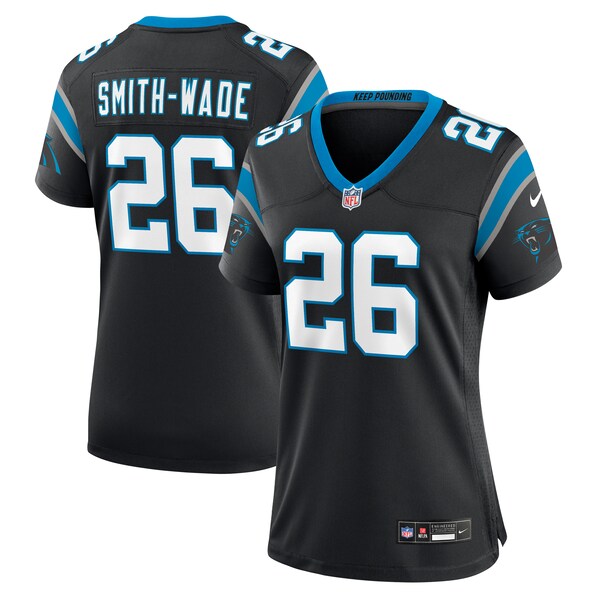 Chau Smith-Wade Carolina Panthers Nike Women's  Game Jersey -  Black