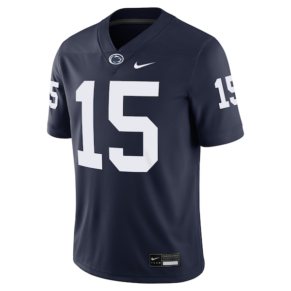 Men's Nike Drew Allar Navy Penn State Nittany Lions NIL Football Game Jersey