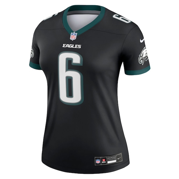 DeVonta Smith Philadelphia Eagles Nike Women's Legend Jersey - Black