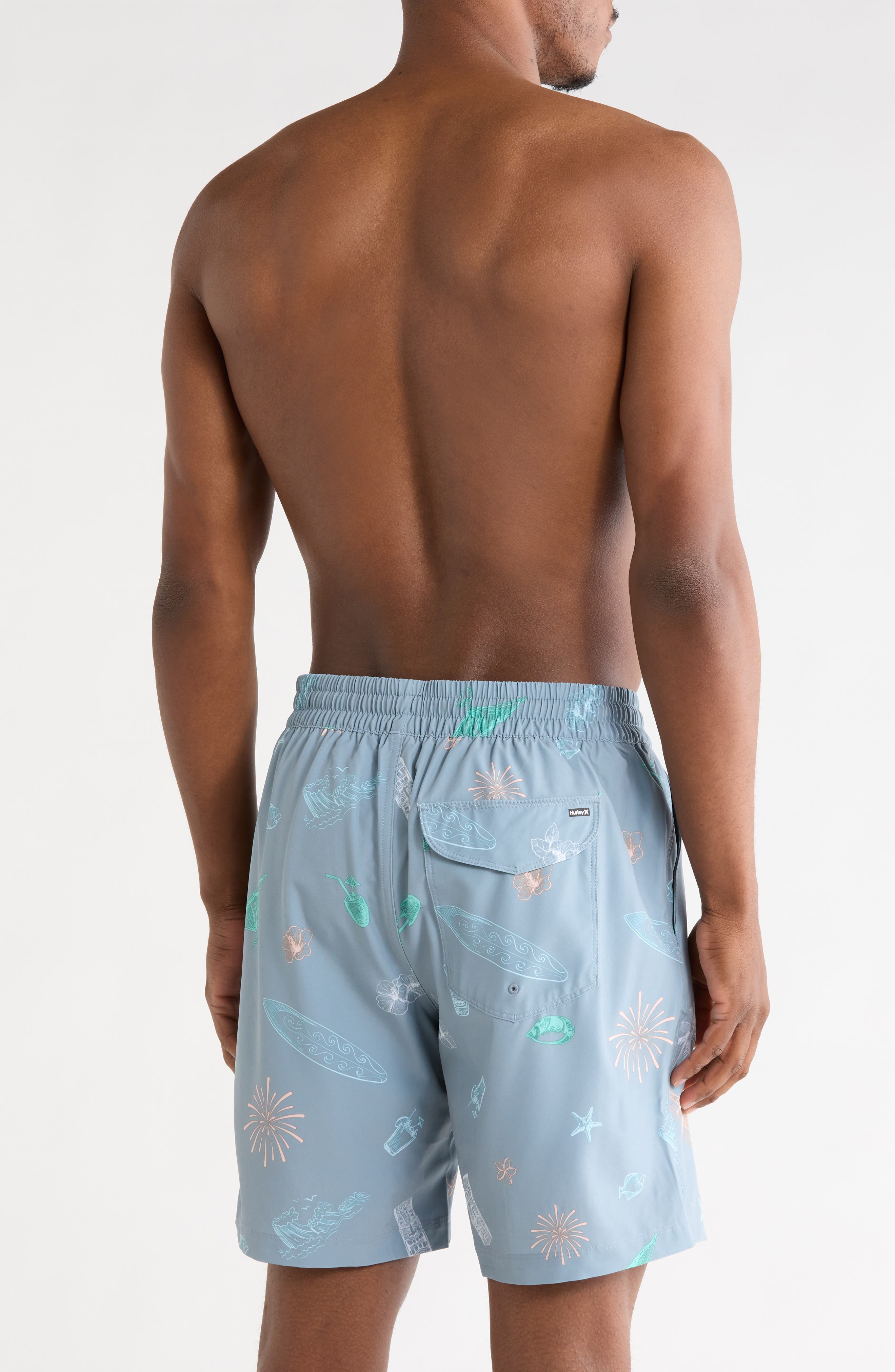 Hurley Surf Shack Volley Swim Trunks