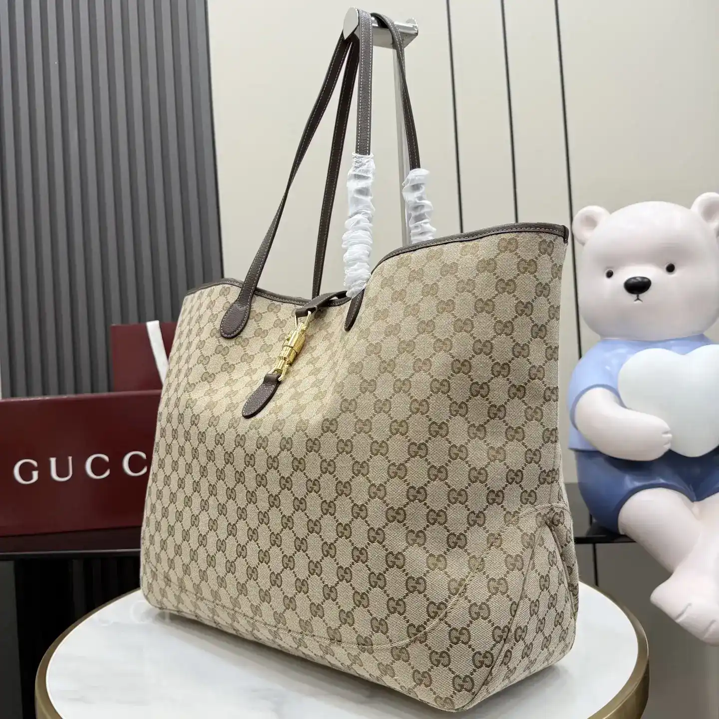 Gucci Jackie Black Quilted Leather Tote Bag product photo from LabelPicks