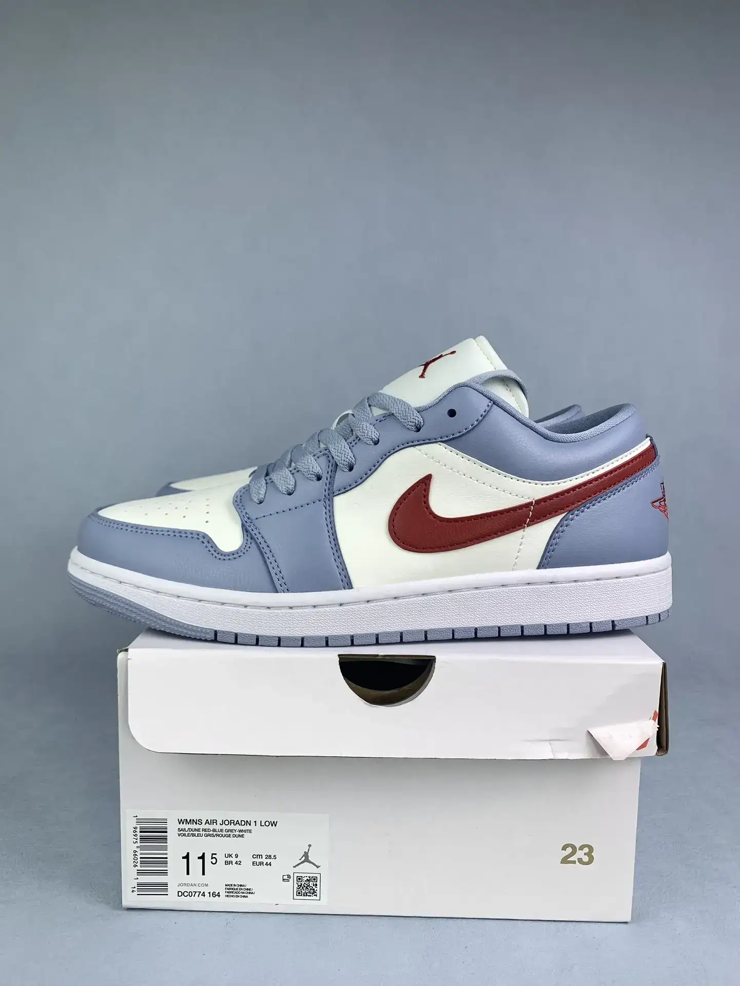 Air Jordan 1 Low 'Blue Grey' Shoes product photo from LabelPicks