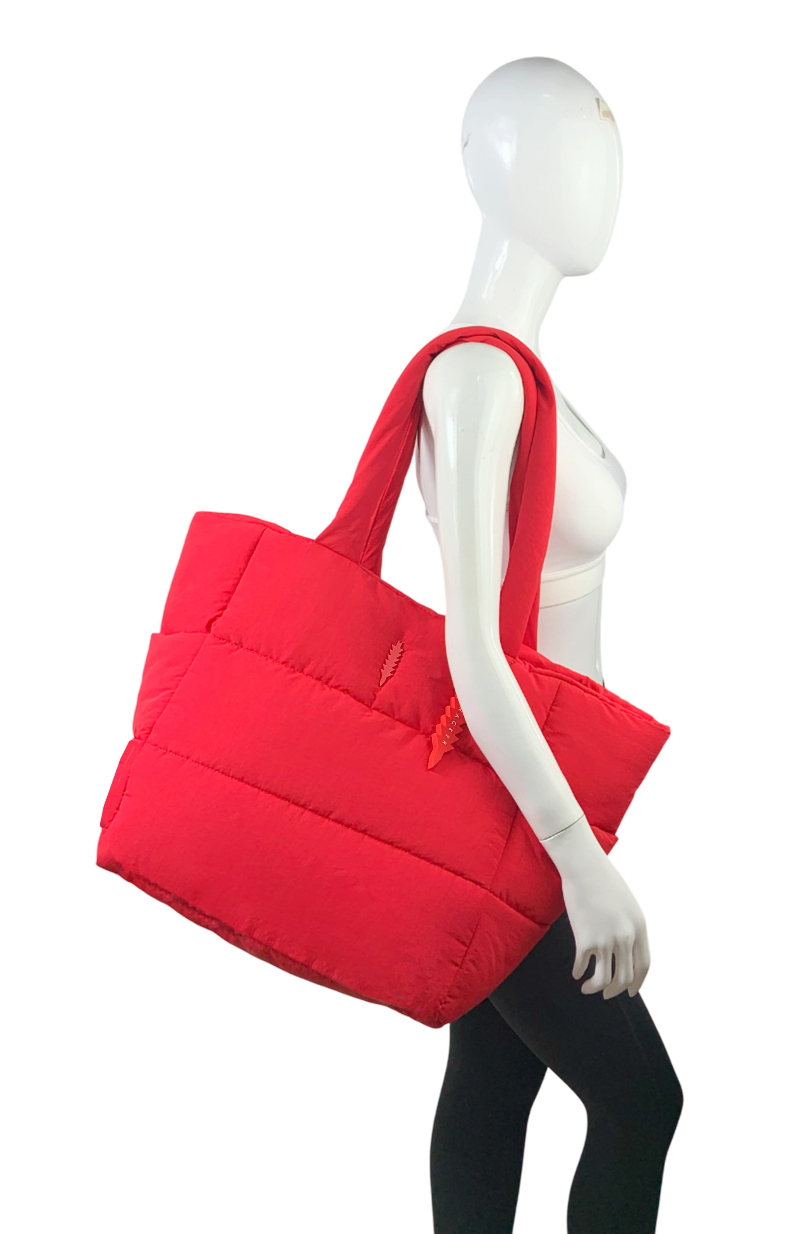 Thacker Quinn Quilted Nylon Tote Bag