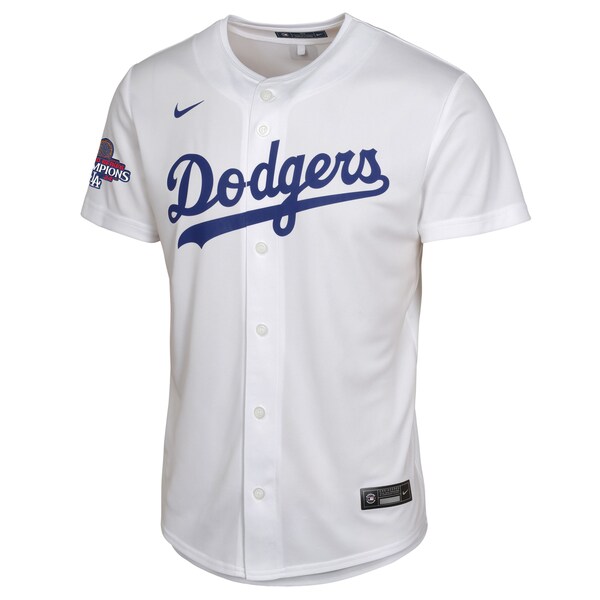 Mookie Betts Los Angeles Dodgers Nike Youth 2024 World Series Champions Home Game Player Jersey - White