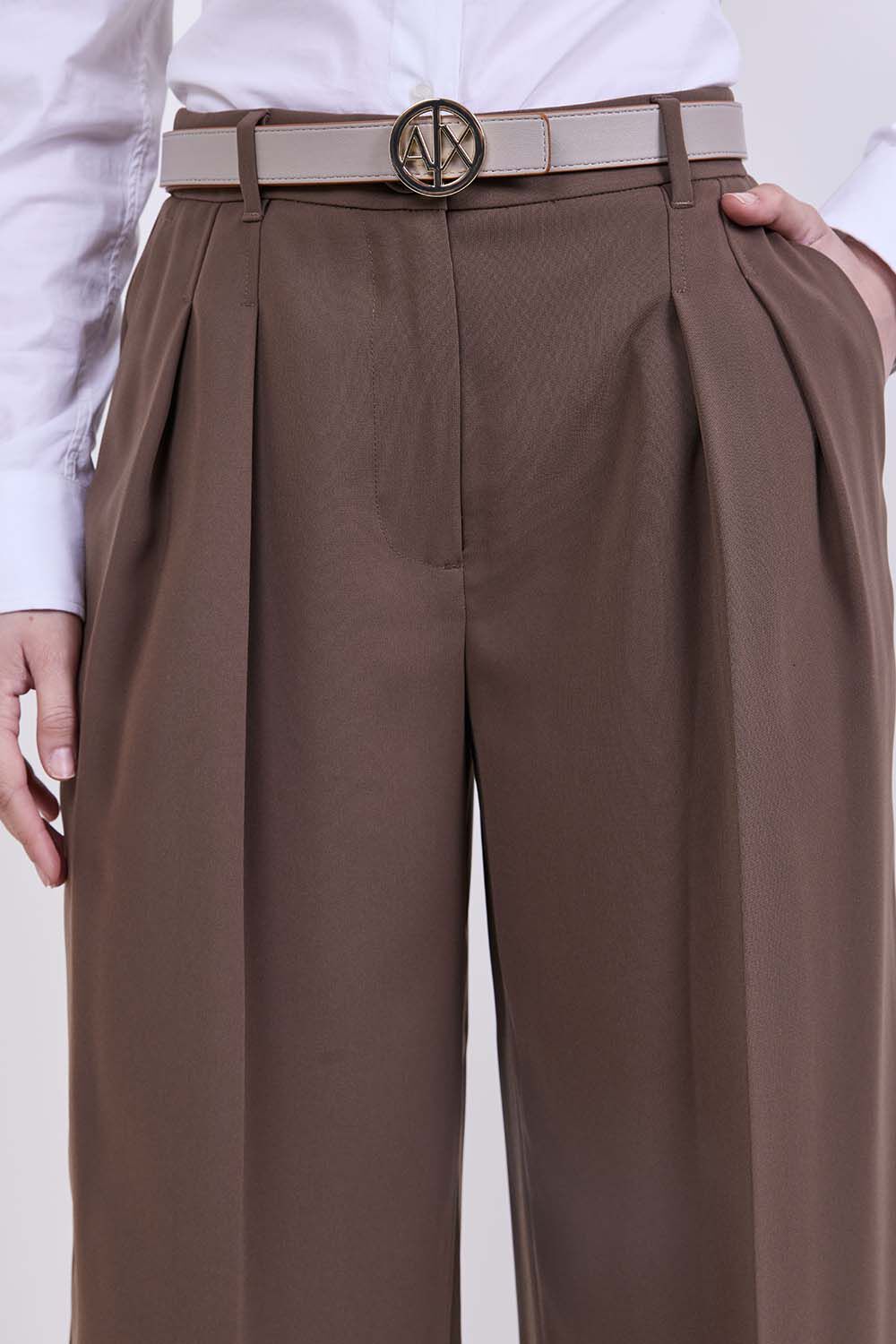 ARMANI EXCHANGE חגורה דו צדדית