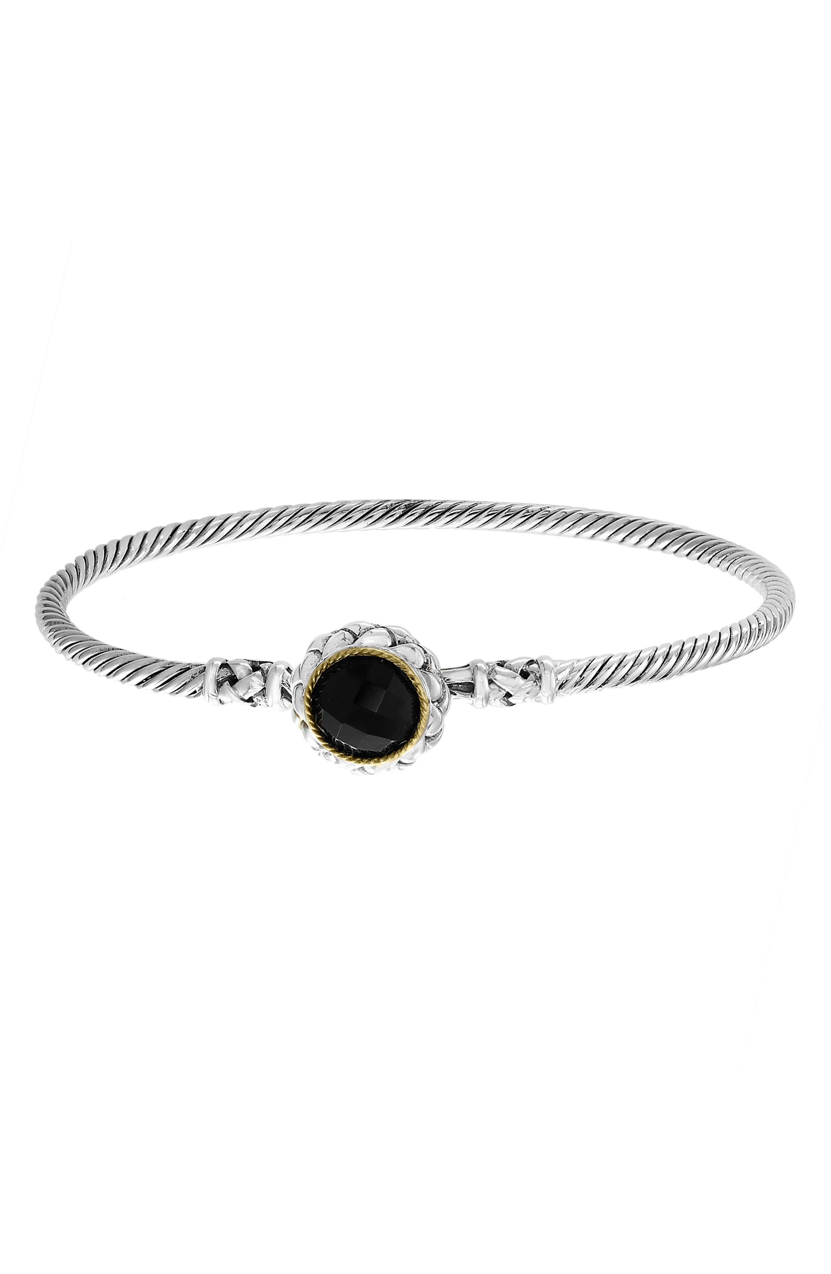 EFFY Sterling Silver Onyx Bracelet