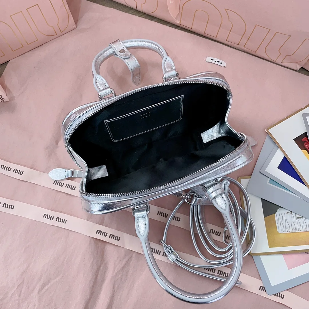 Miu Miu Arcadie Satin Top Handle Bag product photo from LabelPicks