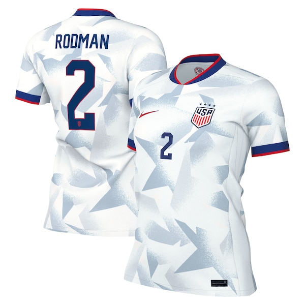Trinity Rodman USWNT Nike Women's 2025 Home Replica Player Jersey - White